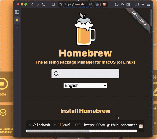 Installation using Terminal